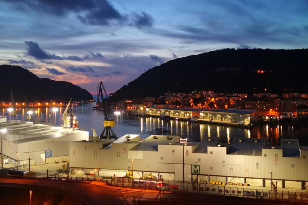 Apto Con Vistas A Bahia De Pasajes, A 10 Min Del Centro De San Sebastian Lezo Dış mekan fotoğraf